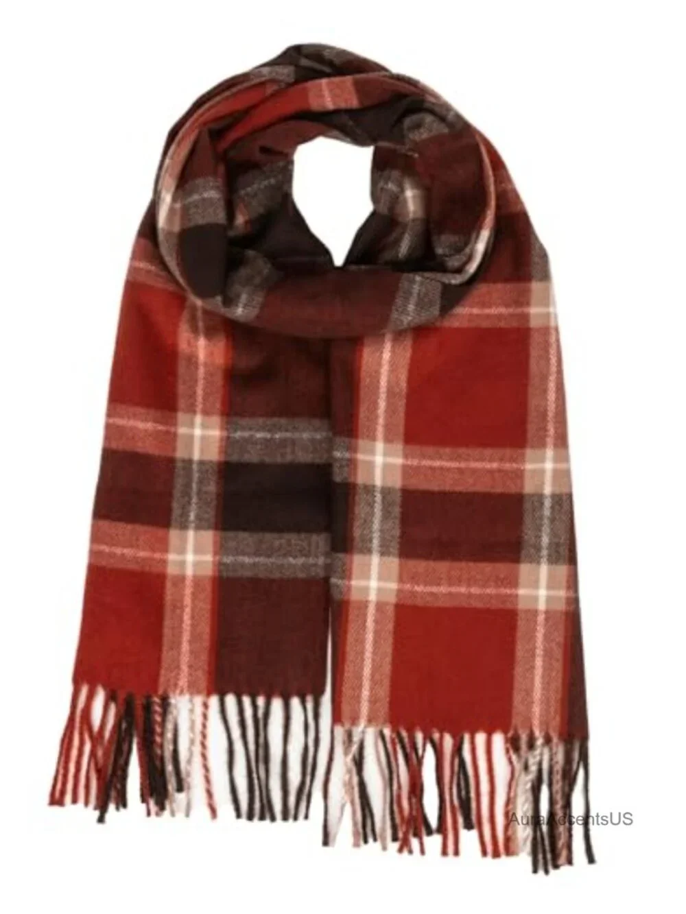 Soft Tartan Plaid Scarf Shawl Wrap Winter Warm Acrylic Cashmere Blend